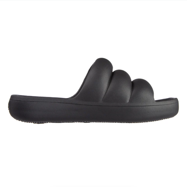 Totes  Women's Molded Puffy Slide with Everywear