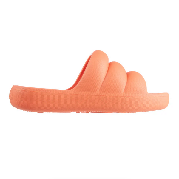 Totes  Women's Molded Puffy Slide with Everywear