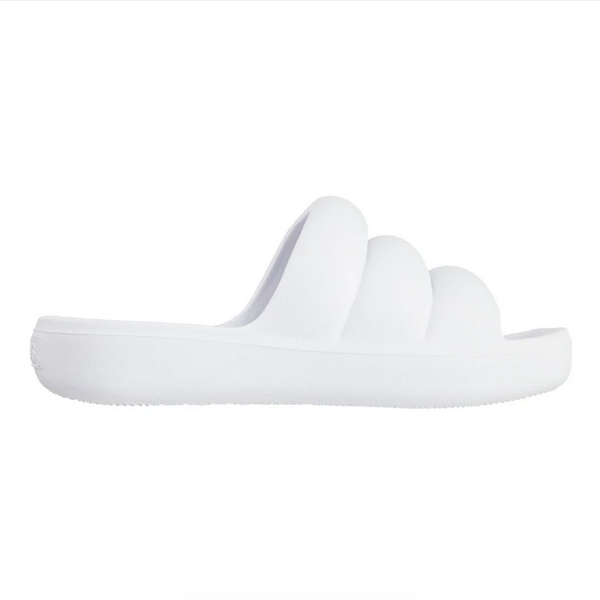 Totes  Women's Molded Puffy Slide with Everywear