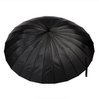 Totes Recycled 24 Rib Stick Umbrella with Auto Open Technology