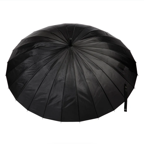 Totes Recycled 24 Rib Stick Umbrella with Auto Open Technology