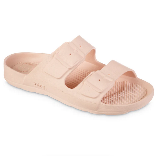 Totes Women's Double Buckle Slide with Everywear Technology