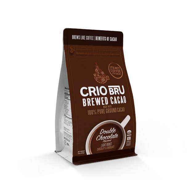 Crio Bru Mini 6 Cup Stovetop Espresso Maker Double Chocolate Welcome Starter Set