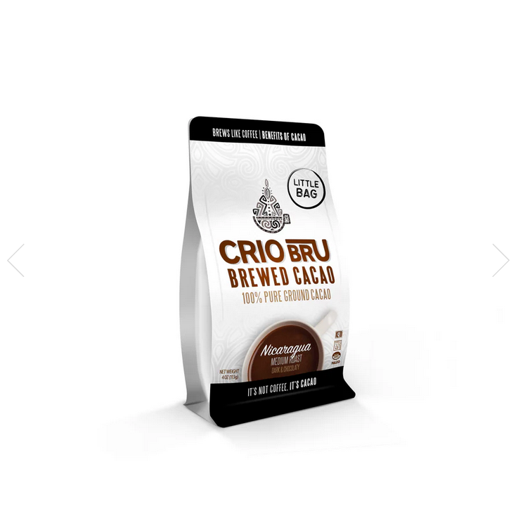 Crio Bru Mini 6 Cup Stovetop Espresso Maker Double Chocolate Welcome Starter Set