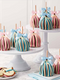 Mrs Prindables Baby Blue & Baby Pink Triple Chocolate Caramel Apple 12-Pack