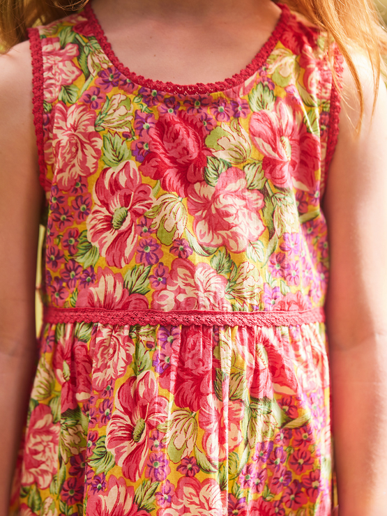 April Cornell Floral Market Little Girls Dress