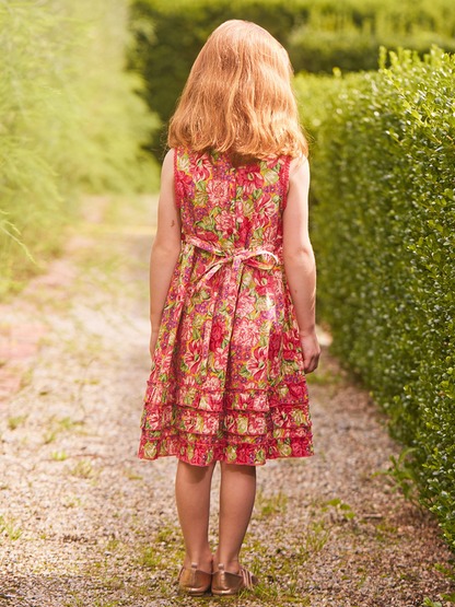 April Cornell Floral Market Little Girls Dress