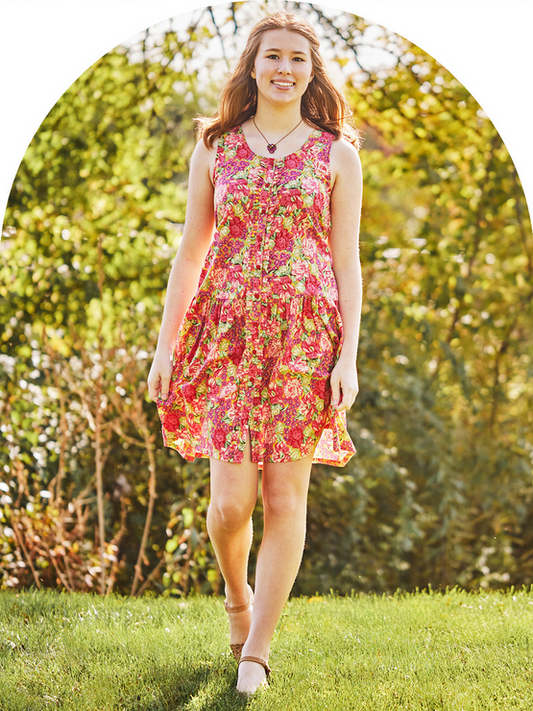 April Cornell Floral Market Young Lady Dress
