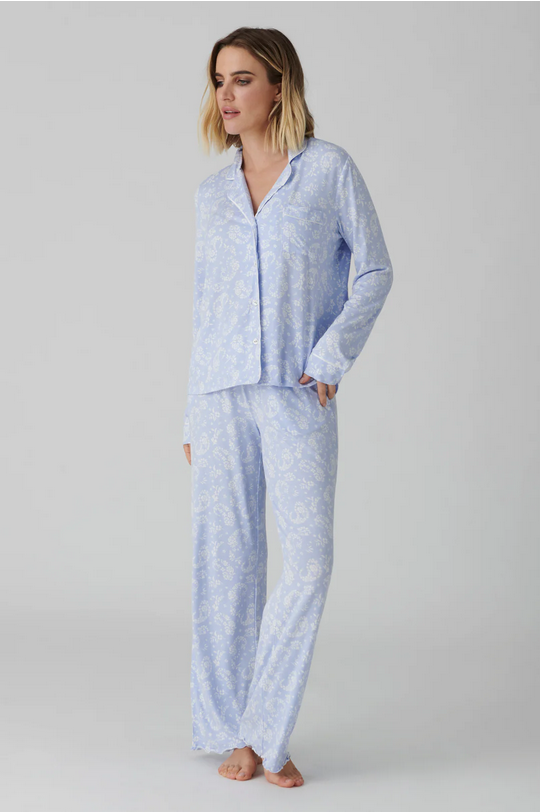 P.J. Salvage Women's Pretty In Paisley PJ Set 2