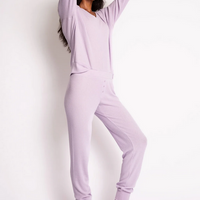 P.J. Salvage Women's Textured Essentials PJ Set 1