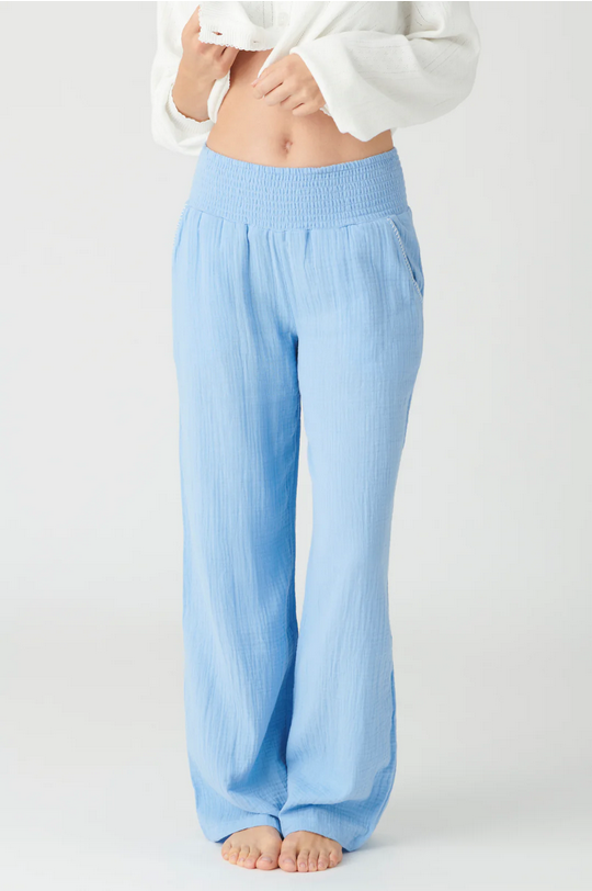 P.J. Salvage Women's Live In The Moment Pant - bright blue