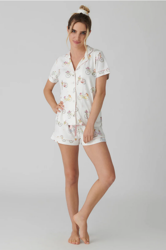 P.J. Salvage Women's Floral Market PJ Set