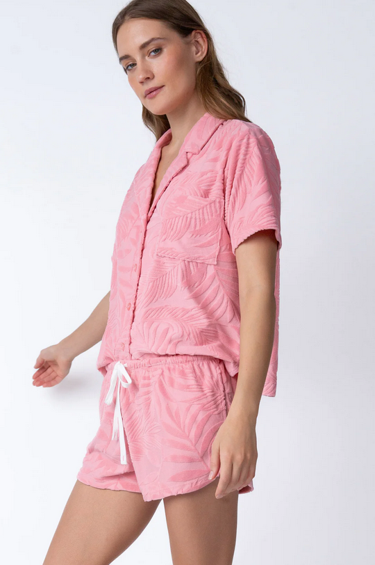 P.J. Salvage Women's Soft & Shortee PJ Set