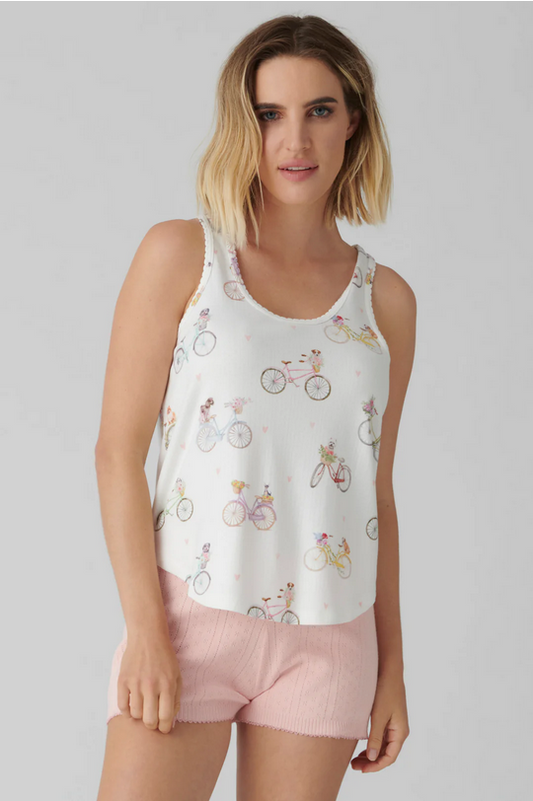 P.J. Salvage Women's Floral Market Tank