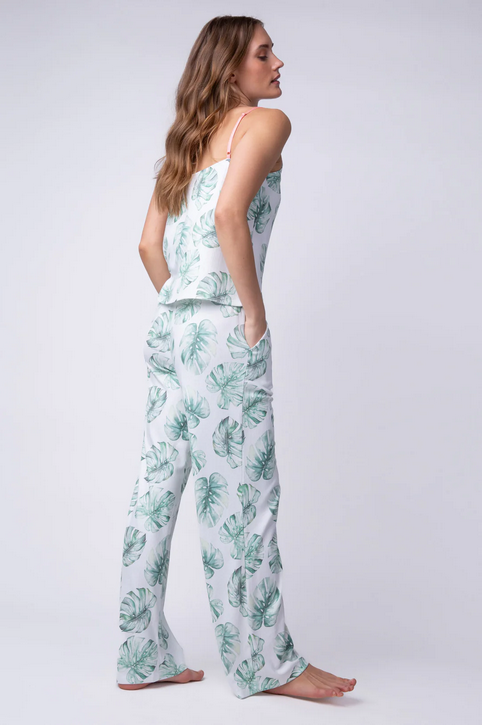 P.J. Salvage Women's Hawaiian Lotus PJ Set