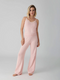 P.J. Salvage Women's Sweetheart Pointelle PJ Set - Pale Pink