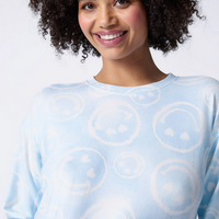 P.J. Salvage Women's Happy Days Long Sleeve Top