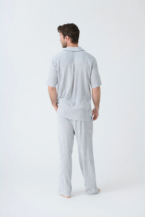 P.J. Salvage Men's Woven PJ Set