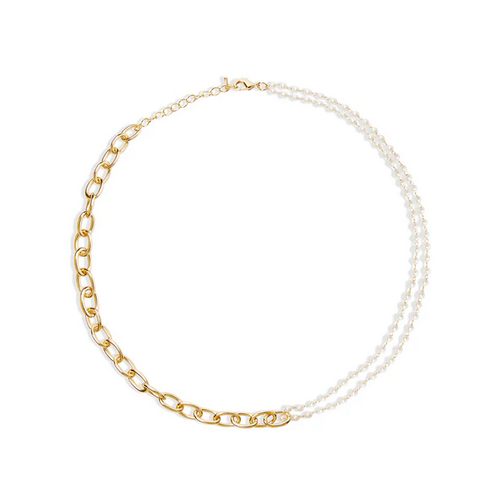 ARGENTO VIVO THE LILLY PEARL NECKLACE