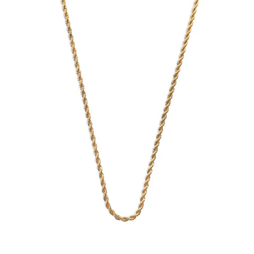 ARGENTO VIVO THE NARROW ROPE NECKLACE (EMILY DIDONATO X ARGENTO VIVO)