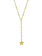 ARGENTO VIVO PAPERCLIP STAR LARIAT NECKLACE