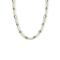 ARGENTO VIVO THE DELIA PEARL NECKLACE