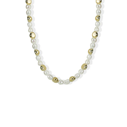 ARGENTO VIVO THE DELIA PEARL NECKLACE