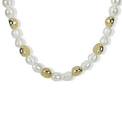 ARGENTO VIVO THE DELIA PEARL NECKLACE