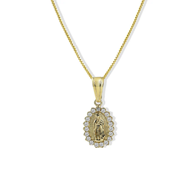 ARGENTO VIVO THE CZ GUADALUPE NECKLACE