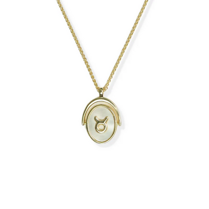 ARGENTO VIVO THE ZODIAC SPINNER NECKLACE