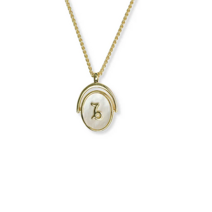 ARGENTO VIVO THE ZODIAC SPINNER NECKLACE