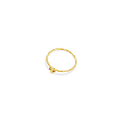 ARGENTO VIVO THE TALIA TEXTURED RING