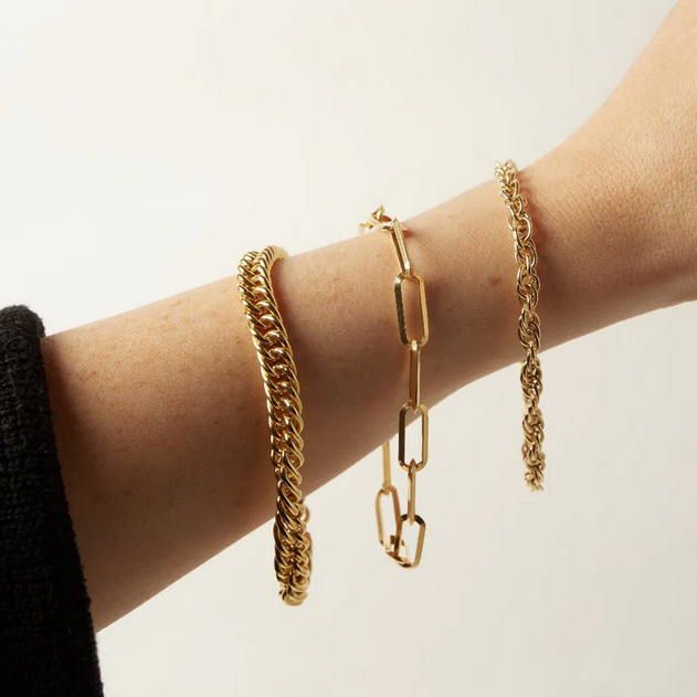 ARGENTO VIVO THE ARES CHAIN BRACELET