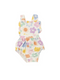 Angel Dear Kid's Ruffle Bib Bubble - Happy Suns