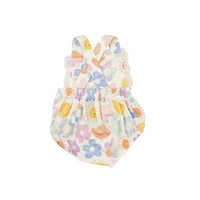 Angel Dear Kid's Ruffle Bib Bubble - Happy Suns