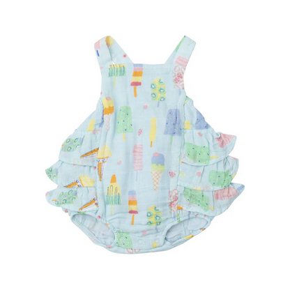 Angel Dear Kid's Ruffle Sunsuit