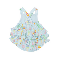 Angel Dear Kid's Ruffle Sunsuit