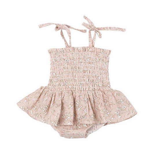 Angel Dear Kid's Smocked Bubble W/ Skirt