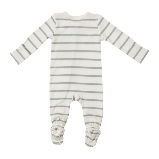 Angel Dear Kid's Rib 2 Way Zipper Footie