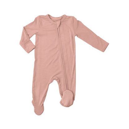 Angel Dear Kid's 2 Way Zipper Ruffle Back Footie