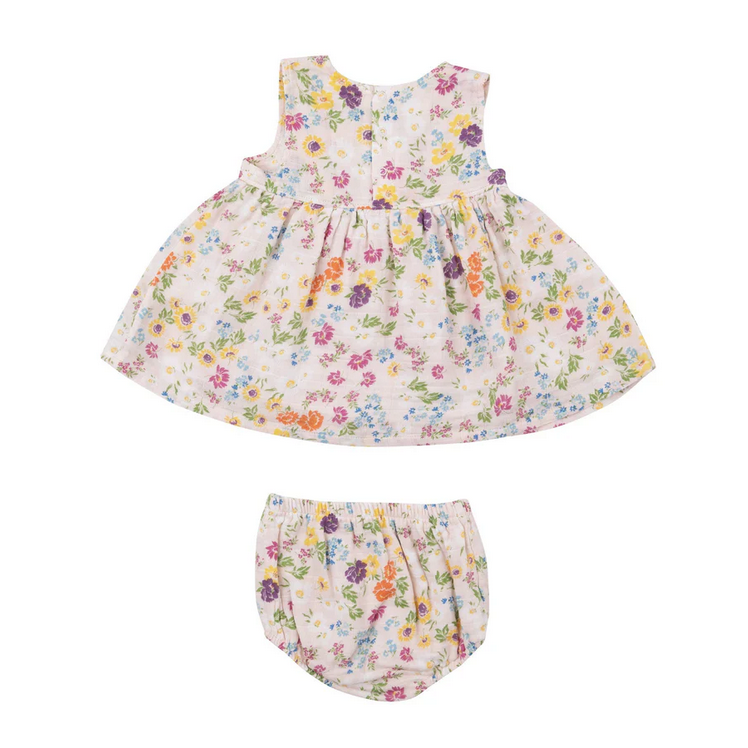 Angel Dear Kid's Kimono Dress & Bloomer - Cheery Mix Floral