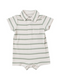 Angel Dear Kid's Polo Shortie - Desert Sage + Sugar Swizzle