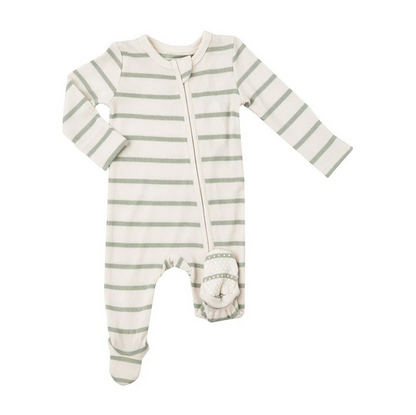 Angel Dear Kid's Rib Zipper Footie