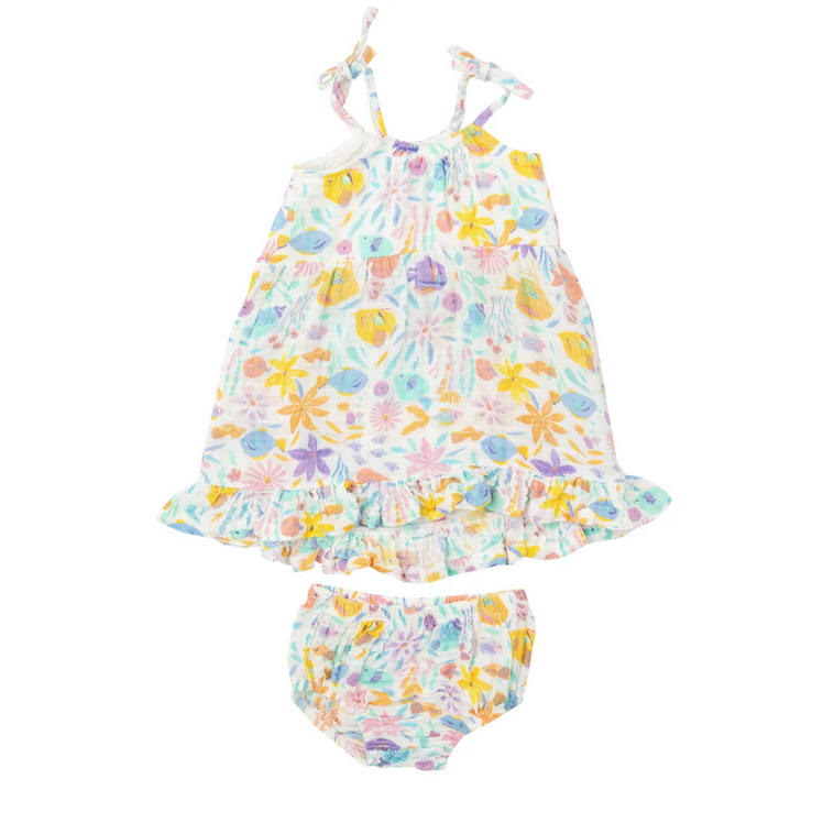 Angel Dear Kid's Twirly Tank Dress & Diaper Cover