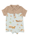 Angel Dear Kid's Cowboy Shortie - Covered Wagon