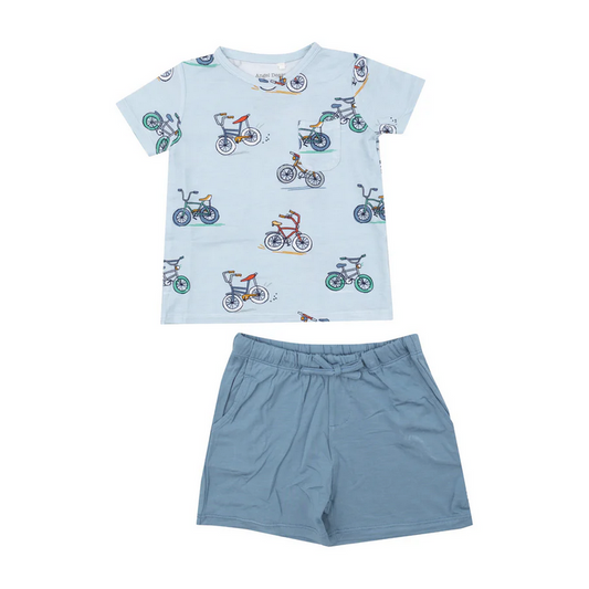 Angel Dear Kid's Crew Neck Tee & Short Set