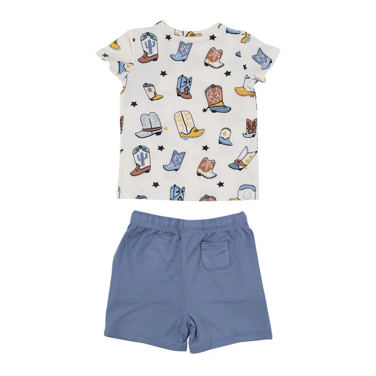 Angel Dear Kid's Crew Neck Tee & Short Set