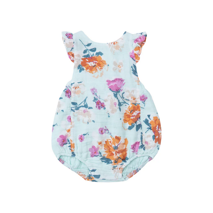 Angel Dear Kid's Sunsuit - Soft Petals Floral