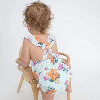 Angel Dear Kid's Sunsuit - Soft Petals Floral