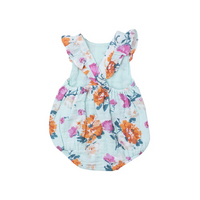 Angel Dear Kid's Sunsuit - Soft Petals Floral